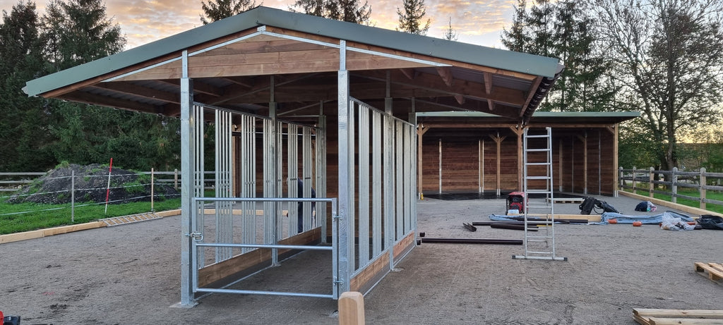 Futterraufe für Pferde BASIC – 6 Fressplätze | Heuraufe nach EU-Normen