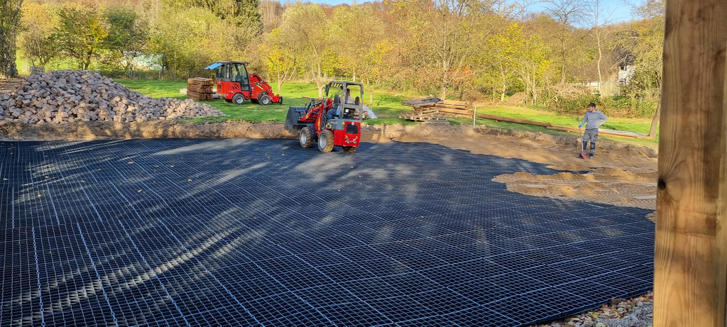 Reit-Paddockplatten 40 mm – stabile Paddockplatten für Pferde