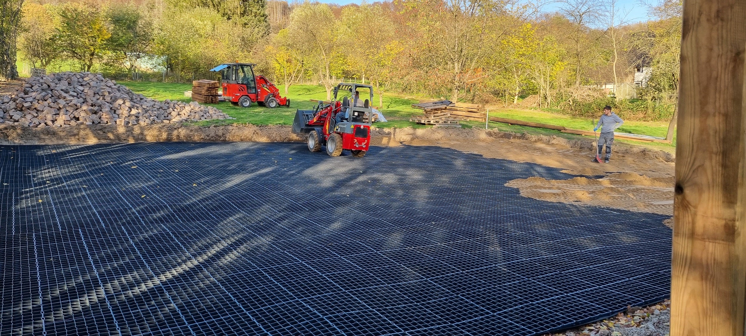 Reit-Paddockplatten 40 mm – stabile Paddockplatten für Pferde