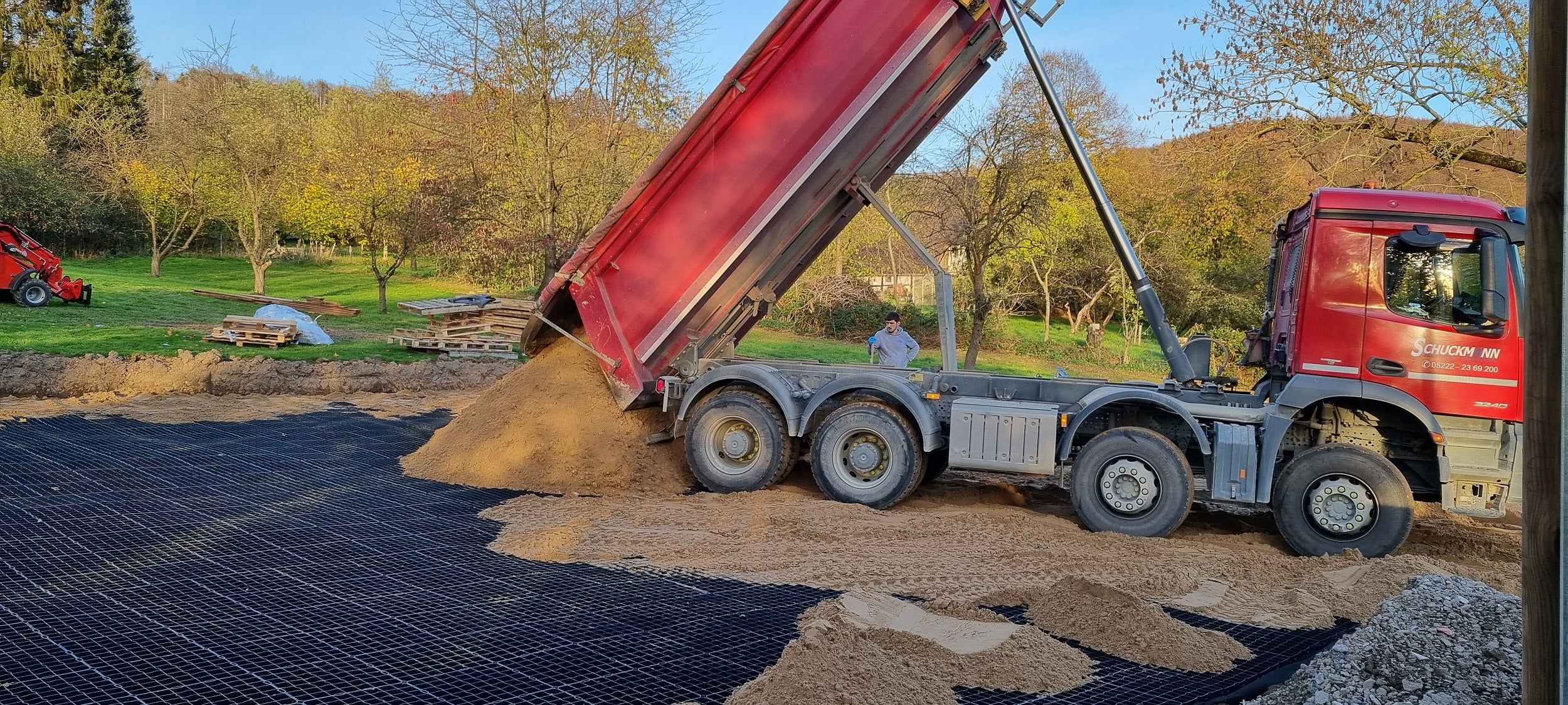 Reit-Paddockplatten 40 mm – stabile Paddockplatten für Pferde