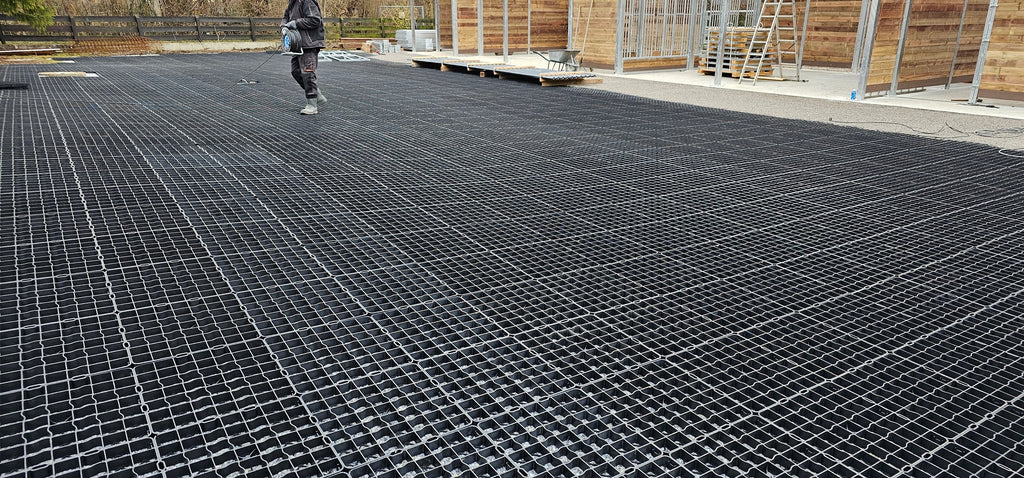 Reit-Paddockplatten 40 mm – stabile Paddockplatten für Pferde